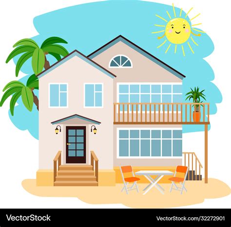 beach house cartoon|beach house images clip art.